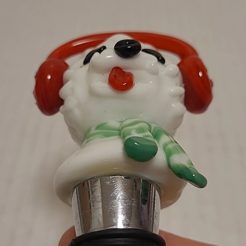 NWOT 2016 Pier 1 Puppy Wine Bottle Stopper